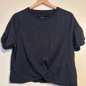 Fabletics Black Short Sleeve Tee